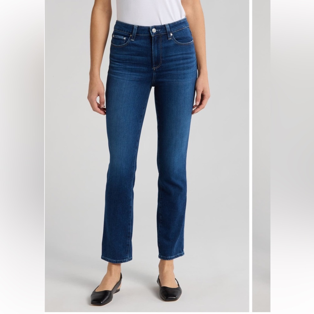 Paige Gemma High Waist Cigarette Jeans Size 31, 29 inch inseam